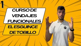 CURSO DE VENDAJES FUNCIONALES  EL ESGUINCE DE TOBILLO [upl. by Roi]