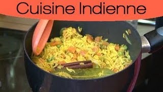 Réaliser un pilaf épicé aux légumes avec du riz basmati [upl. by Ilaire921]