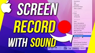 How to Screen Record with Internal Audio on QuickTime Player [upl. by Lansing]