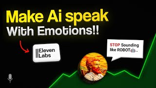 How to Add Emotions to AI Voices on ElevenLabs  Sound Super Realistic Like Isaac 🚀 [upl. by Marlowe623]