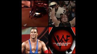 WWE Survivor Series 1999 Stone Cold gets run over Angle debuts new WWE Champion [upl. by Jedlicka101]