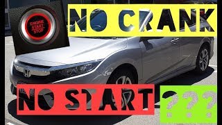 2016 HONDA CIVIC wont crank start issueone clickfixed [upl. by Ettari]