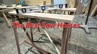 How To Build The Best Saw Horses [upl. by Artemisia123]