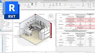 1 Revit architecture Schedules ✅ ريفيت معماري جداول وكميات [upl. by Bencion]