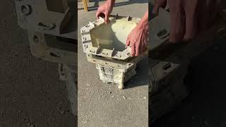 stone grinding mold stepping stone courtyard garden courtyardhouse stonegrafting stone short [upl. by Llenwahs]