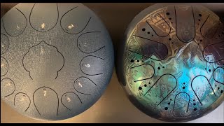 Cheap Factory Made Vs Expensive Hand Made Steel Tongue Drum Comparison [upl. by Aciamaj]