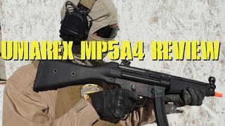 Umarex fully licensed HampK MP5A4 Review with Jet DesertFox [upl. by Inahet]