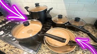 My Thoughts on 10 Piece NON STICK Ninja Pots and Pans [upl. by Ailaht583]