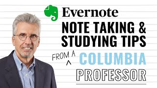 Evernote Note Taking amp Studying Tips From a Columbia University Professor [upl. by Hodgkinson]