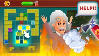 Save the professor in Playdoku block puzzle [upl. by Behm247]