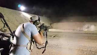 Badass MK18 full auto with speed Reload and clearing a fail to feed stoppage [upl. by Phares]