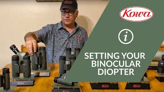 Setting Your Binocular Diopter [upl. by Clardy]