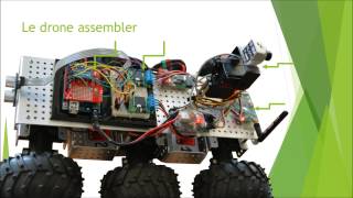 Projet bac STI2D spécialité SIN  drone toutterrain télécommandé [upl. by Airotna907]