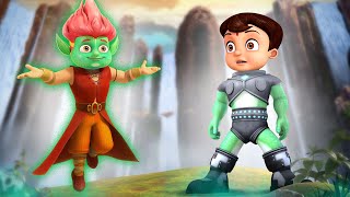 Super Bheem  Body Swap Effect  Duplicate Super Bheem  Animated cartoons for kids [upl. by Eelitan187]