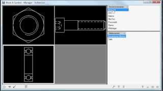 BRICSCAD und BampS Blöcke neu anordnen [upl. by Okramed]