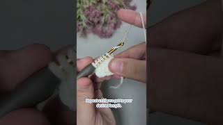 Lefthanded  How to Crochet Basic Tunisian Stitch crochet crochettunisian crochettutorial [upl. by Lenrad]