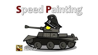 Speed Painting Pz RanZar Рандомные Зарисовки [upl. by Klepac]