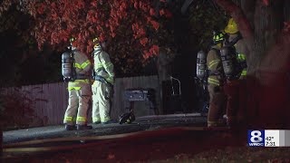 Family left without a home after fire on Wildbriar Road in Henrietta [upl. by Paver570]