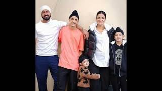 Gippy Grewal With Family ❣️ punjabi viralvideo trending gippygrewal family popular shorts [upl. by Giusto589]