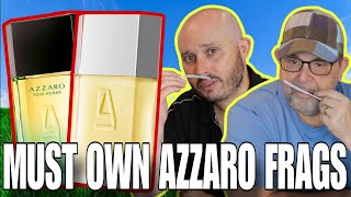 MUST OWN AZZARO FRAGRANCES  Azzaro Pour Homme LEau amp Azzaro Pour Homme Cologne Intense [upl. by Martinelli]