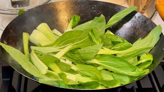 HOW TO COOK QUICK AND EASY STIR FRY BOK CHOY l BABY BOK CHOY RECIPE l STIR FRY [upl. by Harrell410]