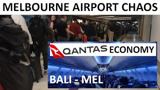 Melbourne Airport Immigration Chaos amp Long Delays Due To Refurbishment [upl. by Ellis439]