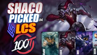 SHACO WAS PICKED IN THE LCS RANK ONE SHACO REACTS [upl. by Niltac324]