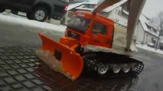 MAN SNOWTRUCK LAST RIDE REGULATORS BLOW special bruder toys [upl. by Aissenav]