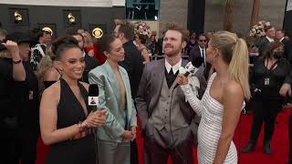 FINNEAS Red Carpet Interview  2022 GRAMMYs [upl. by Maye]