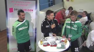 Druckhelden VIPTalk nach dem Heimspiel gegen Sandhausen [upl. by Ocihc]