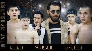 MMA5 ERKAKLAR JANGI 7TURNIR 5QISM [upl. by Ardle667]