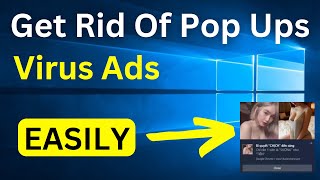 How To Get Rid Of Pop Ups Ads On Windows 10 PCLaptop  Stop Pop Ups Ads  Easy Way [upl. by Oletta215]