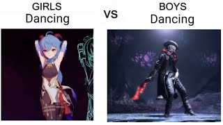 Unfunny boys vs girls memes but I replaced them with dmc [upl. by Etnomed]