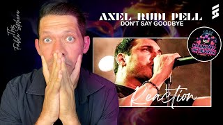 MY FAVOURITE TODAY Axel Rudi Pell  Dont Say Goodbye Reaction HOH Series [upl. by Kylah210]