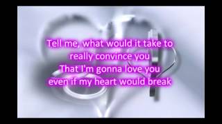 Kenny G ft Aaron Neville  Even If My Heart Would Break Lyrics [upl. by Remark318]