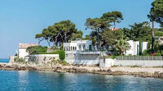 Beautiful Waterfront Holiday Villa Rental in Cap d’Antibes France [upl. by Mikeb]