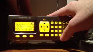 How to program a Radio Shack Pro197 Digital Trunking Scann [upl. by Shatzer]