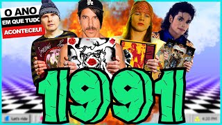 1991 O ANO MAIS INSANO DA HISTÓRIA DA MÚSICA 02 [upl. by Flagler221]