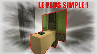 Faire un ASCENSEUR dans Minecraft  LE PLUS SIMPLE [upl. by Annitsirhc376]