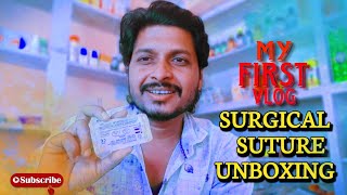 surgical unboxing  daily vlogs  my first vlog [upl. by Adok]