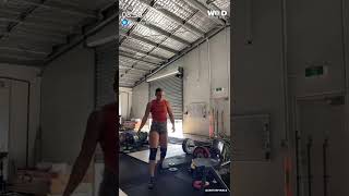 Emily de Rooy 2022 Crossfit Games Quarterfinals Workout 4 [upl. by Kenn764]