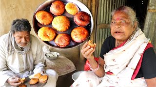 Pua Pitha Recipe  Grandmother special Delicious Bengali Favorite Teler Pithavillage cooking [upl. by Notpmah]