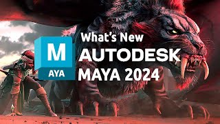 Whats new Maya 2024 [upl. by Ryle]