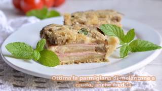 Parmigiana di melanzane leggera in bianco  Ricette che Passione [upl. by Nangatrad]