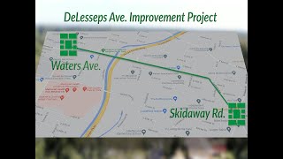 DeLesseps Avenue Improvement Project  September 2023 Update [upl. by Etnaud533]