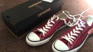 CONVERSE trainers review [upl. by Brig431]