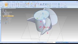 Helical Sweep in Solid Edge [upl. by Ibor]