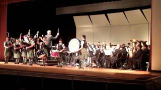 RHS Symphonic Band amp Pipe Band Highland Cathedral 2011 Spring Concert [upl. by Reseda]