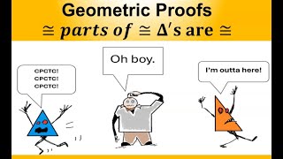 Geometric Proofs Congruent Parts of Congruent Triangles are Congruent [upl. by Lladnik]