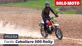 Fantic Caballero 500 Rally  Prueba  Review en español [upl. by Einnoj]